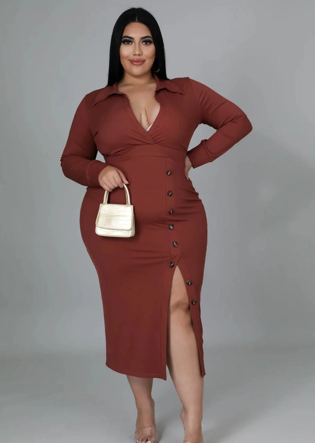 The Crown Stretch Dress (Coco)