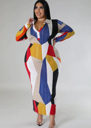 Valérie Multi-Color Dress