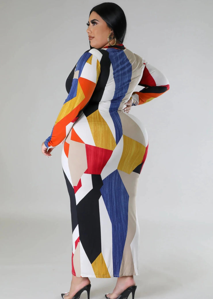 Valérie Multi-Color Dress