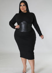 Missy Flirt Dress (Black)