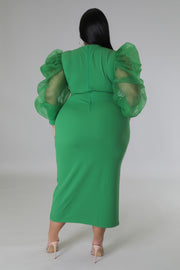 Better Look Maxi Dress (Green)