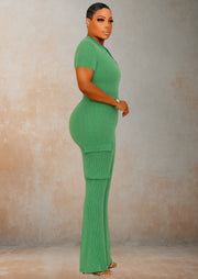 Naomi Cargo (Green Pants Set)