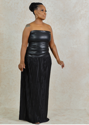 After Party Tube Maxi Dress (Black)