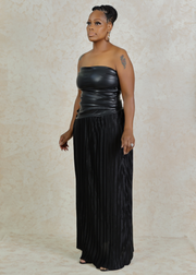 After Party Tube Maxi Dress (Black)