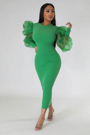 Better Look Maxi Dress (Green)