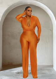 Lost In A Daze (Orange Jumpsuit)